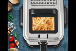Olejová fritéza Tefal Filtra Pro FR511170 Nerezová/Čierna