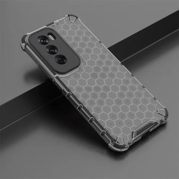 HONEYCOMB Ochranný kryt Oppo Reno12 Pro 5G čierny