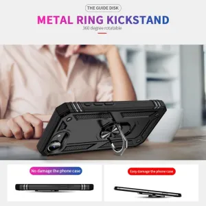 RING Kryt s držiakom pre Apple iPhone 16e / iPhone 17e čierny