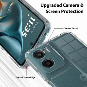 SHOCK Extra odolný kryt Motorola Moto G05 / Moto E15 priehľadný