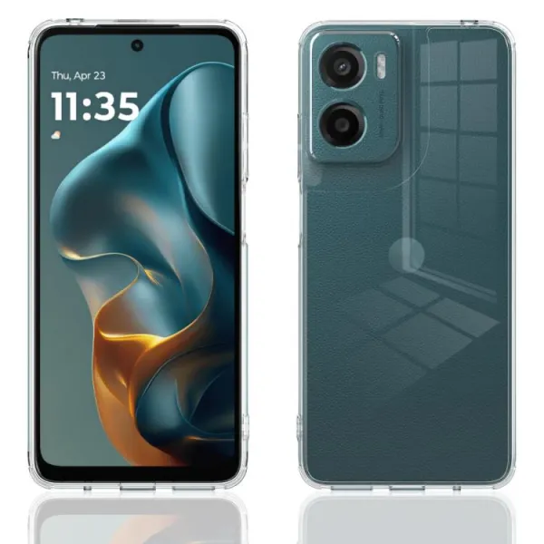 SHOCK Extra odolný kryt Motorola Moto G05 / Moto E15 priehľadný