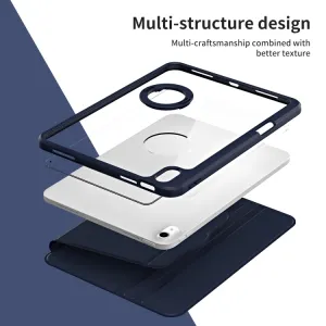 CRYSTAL FLEXI 2v1 Zaklápacie puzdro pre Apple iPad Air 11 2026 / 2025 / 2024 tmavomodré