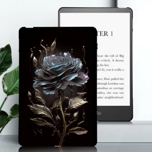 ART TPU Ochranný kryt pre Amazon Kindle Paperwhite 2024 BLACK ROSE