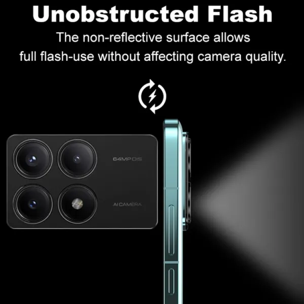 IMAK METAL COVER Ochrana fotoaparátu Xiaomi Poco X6 Pro 5G