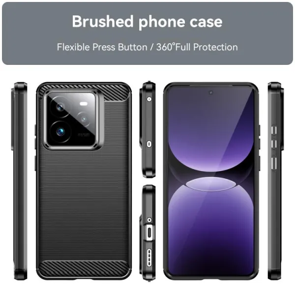 FLEXI TPU Ochranný kryt Realme GT 7 Pro 5G čierny