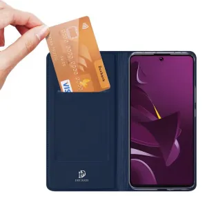 DUX Zaklápacie puzdro pre Xiaomi Poco M7 Pro 5G modré