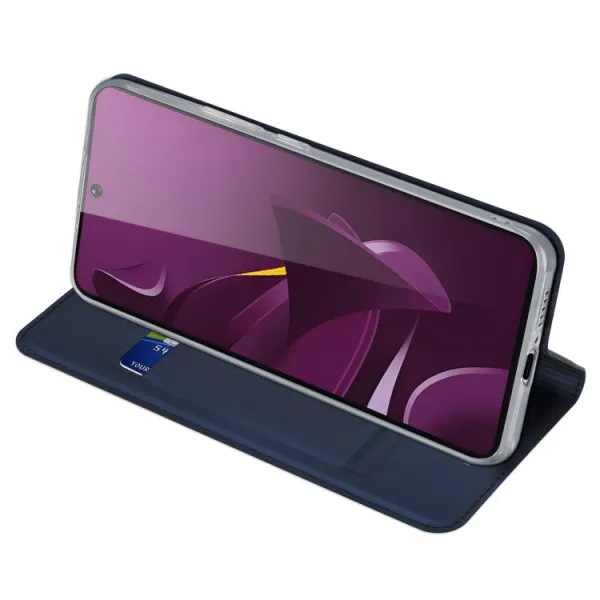 DUX Zaklápacie puzdro pre Xiaomi Poco M7 Pro 5G modré