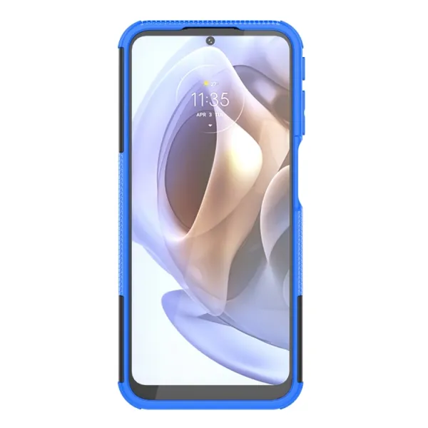 STAND Extra odolný obal Motorola Moto G31 / G41 modrý