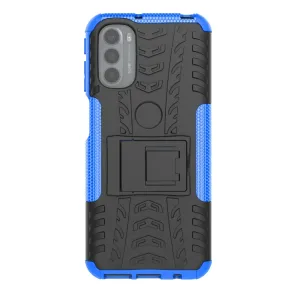 STAND Extra odolný obal Motorola Moto G31 / G41 modrý