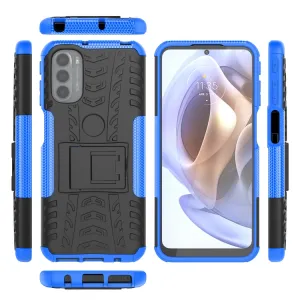 STAND Extra odolný obal Motorola Moto G31 / G41 modrý