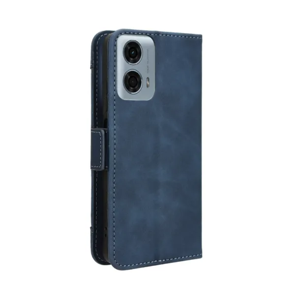 SLOT Peňaženkový obal pre Motorola Moto G34 5G modrý