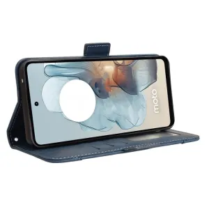 SLOT Peňaženkový obal pre Motorola Moto G34 5G modrý