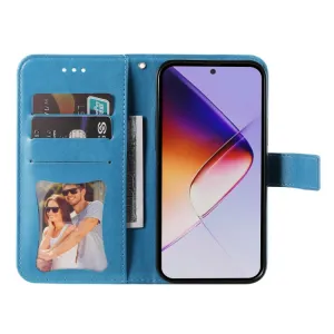 ART MANDALA Peňaženkový obal pre Infinix Note 40 Pro / 40 Pro+ 5G modrý