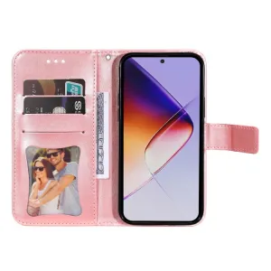 ART MANDALA Peňaženkový obal pre Infinix Note 40 Pro / 40 Pro+ 5G ružový
