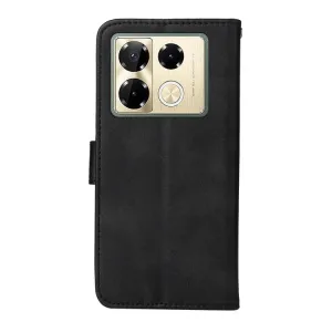 SMOOTH Peňaženkové puzdro pre Infinix Note 40 Pro / 40 Pro+ 5G čierne