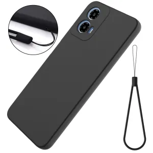 RUBBER Ochranný obal pre Motorola Moto G34 5G čierny