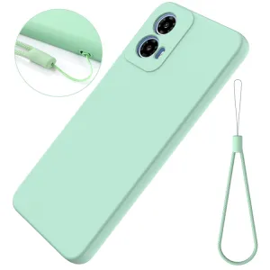 RUBBER Ochranný obal pre Motorola Moto G34 5G zelený