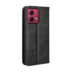 BUSINESS Peňaženkový kryt pre Motorola Moto G84 5G čierny