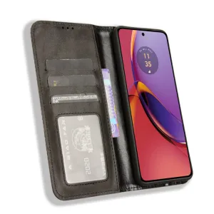 BUSINESS Peňaženkový kryt pre Motorola Moto G84 5G čierny