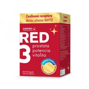 Cemio RED3 Darček 60 + 30 cps