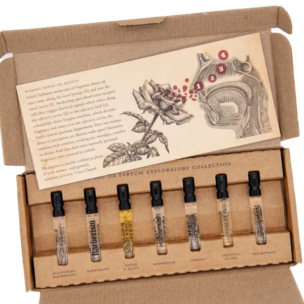 Captain Fawcett Eau de Parfum Exploratory Collection parfém pre mužov darčeková sada