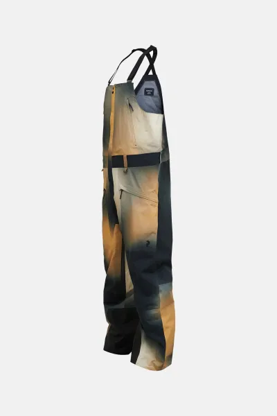 Nohavice Peak Performance M Edge 3L Aop Bib Pants Powder Fade