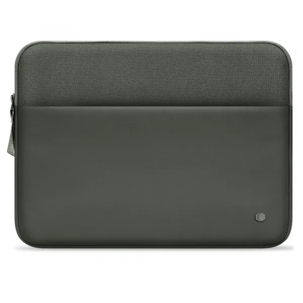 Tech-Protect Sleeve Cover obal na notebook 13-14'', tmavozelený