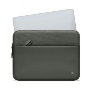 Tech-Protect Sleeve Cover obal na notebook 13-14'', tmavozelený