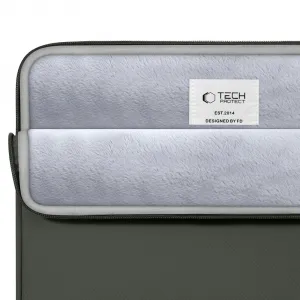 Tech-Protect Sleeve Cover obal na notebook 13-14'', tmavozelený