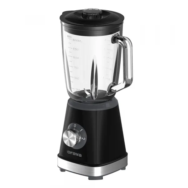 Kuchynský mixér s výkonom 500 W, čierny