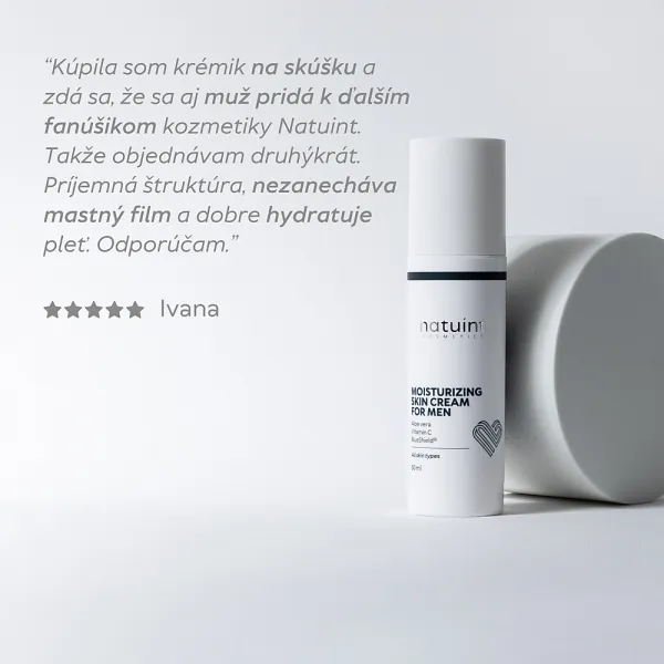 Natuint cosmetics - Hydratačný krém pre mužov