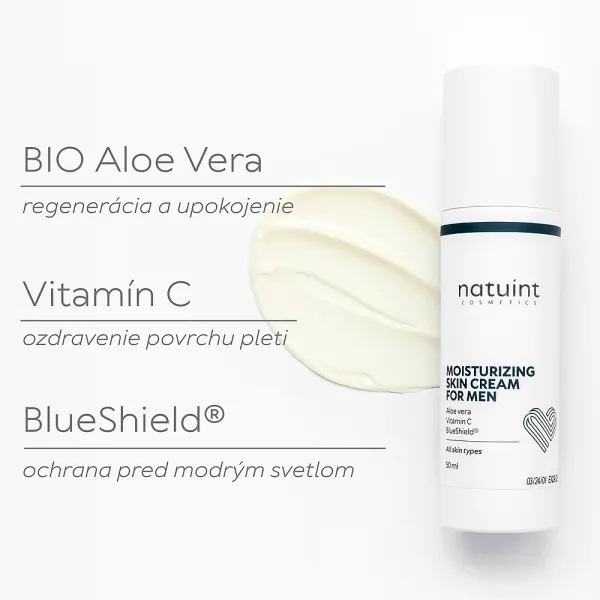 Natuint cosmetics - Hydratačný krém pre mužov