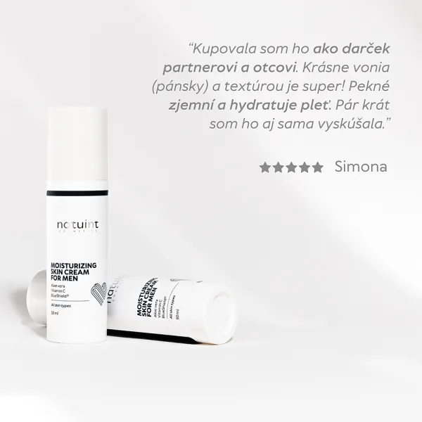 Natuint cosmetics - Hydratačný krém pre mužov