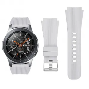 BStrap Silicone Davis remienok na Samsung Gear S3, white (SSG008C08)