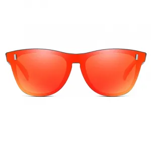 KDEAM Reston 5 slnečné okuliare, Black / Red (GKD007C05)