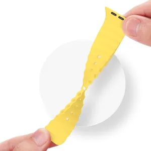 Dux Ducis Strap remienok na Apple Watch 42/44/45mm, yellow