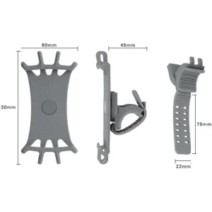 MG Swivel držiak na mobil na bicykel, čierny