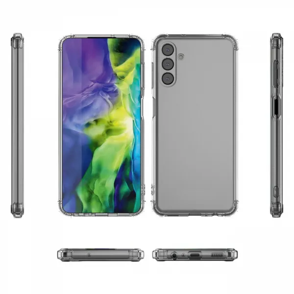 MG Anti Shock Military silikónový kryt na Samsung Galaxy A13 5G, priesvitný