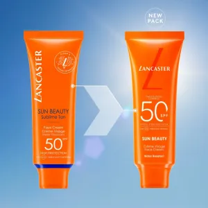 Lancaster Sun Beauty Face Cream opaľovací krém na tvár SPF 50 50 ml