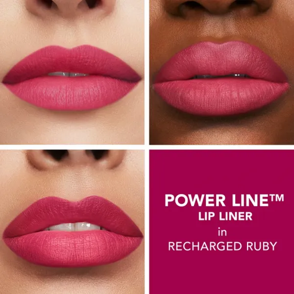 Buxom POWER LINE™ PLUMPING LIP LINER krémová ceruzka na pery so zväčšujúcim efektom odtieň Recharged Ruby 0,3 g