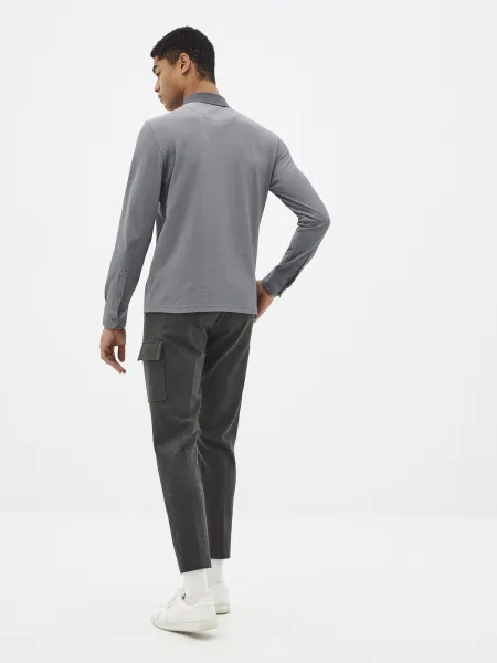 Pánske tričko s dlhým rukávom Celio Comfort