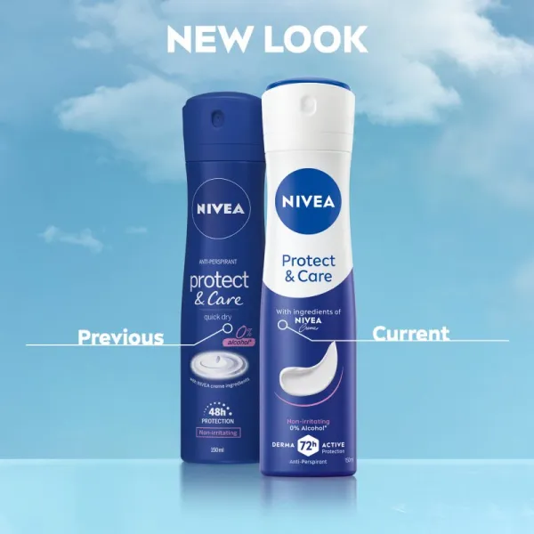 NIVEA Protect & Care antiperspirant v spreji 200 ml