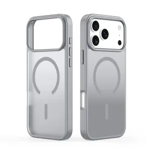 Dux Ducis Yind MagSafe kryt na iPhone 17 Pro Max, sivý
