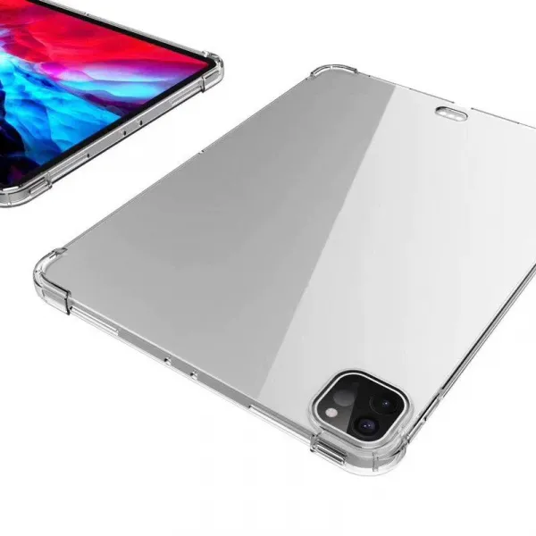 MG Slim Case Ultra Thin silikónový kryt na iPad Pro 12.9'' 2018 / 2019 / 2020, priesvitný (HUR91432)