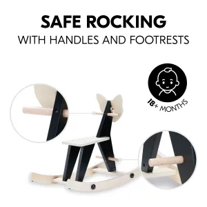 Hauck Hojdacie zvieratko ROCK N SWING 2v1, zebra