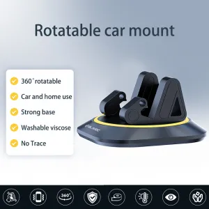 Blavec Car Holder Dash držiak na mobil do auta, čierny/žltý (BH10-DBY)