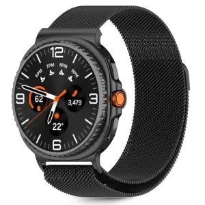 Tech-Protect Milanese remienok na Samsung Galaxy Watch 8 / Classic (40 / 44 / 46mm), black