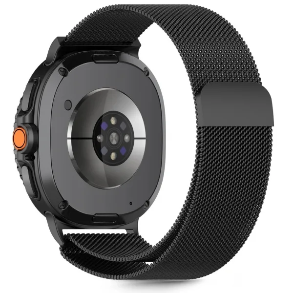 Tech-Protect Milanese remienok na Samsung Galaxy Watch 8 / Classic (40 / 44 / 46mm), black
