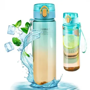 Livefy fľaša na vodu Hydra 560ml, modrá / oranžová