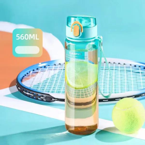 Livefy fľaša na vodu Hydra 560ml, modrá / oranžová
